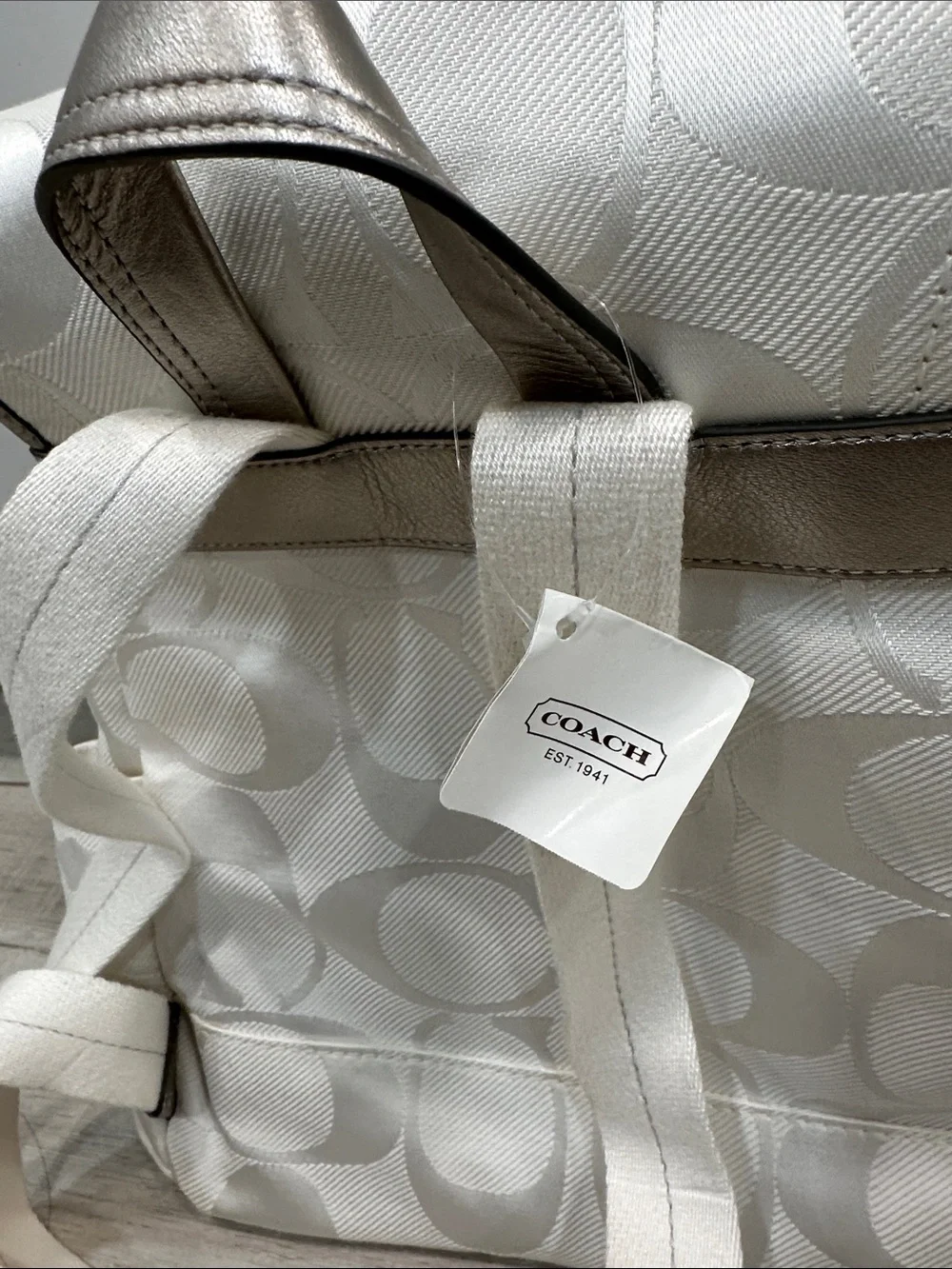 Y2K Coach Kyra Backpack - NEW WITH TAGS (rare)